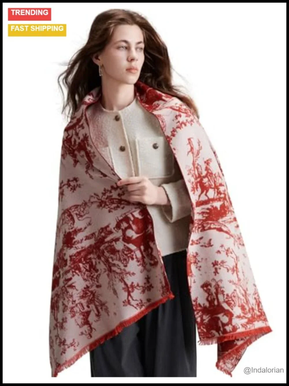 Luxurious Brushed Mulberry Silk Scarf for Women Pashmina Wraps Black | 71